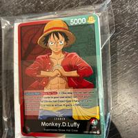 One piece tgc demo deck pre errata monkey d luffy
