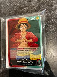 One piece tgc demo deck pre errata monkey d luffy
