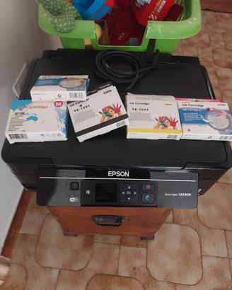 stampante epson con cartucce 