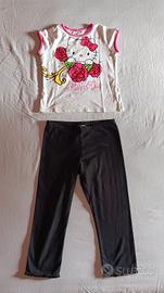Set pantaloni 7/8 e T -Shirt 