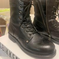 Bikkembergs stivaletto donna pelle nero nr 37