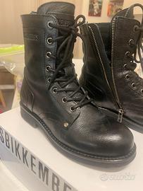 Bikkembergs stivaletto donna pelle nero nr 37