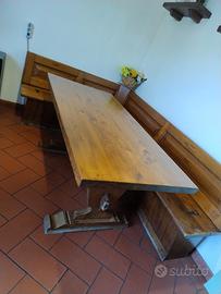 Tavolo e panca