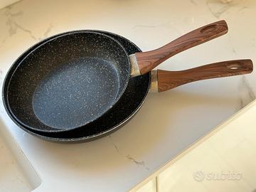 Padelle Tognana coppia per gas e induzione 24-28cm