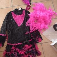 vestito carnevale Charleston  tg 10/11 anni