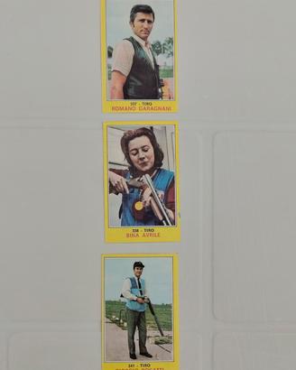 Figurine Panini 1970/71 disciplina sportiva: tiro