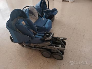 Trio Inglesina, passeggino culletta e auto  