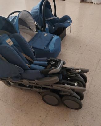 Trio Inglesina, passeggino culletta e auto  