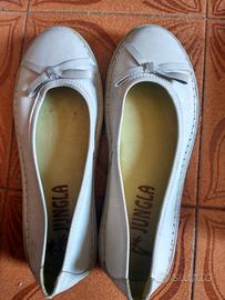 Ballerine jungla 36 color bianco ghiaccio