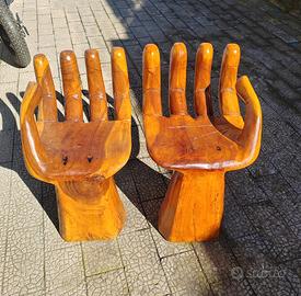 SEDIE ETNICHE IN LEGNO