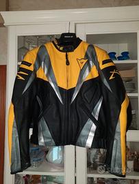 Giacca Dainese in vera pelle senza protezioni tagl