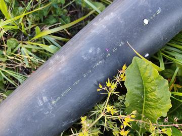 tubo politilene 110 mm PN4