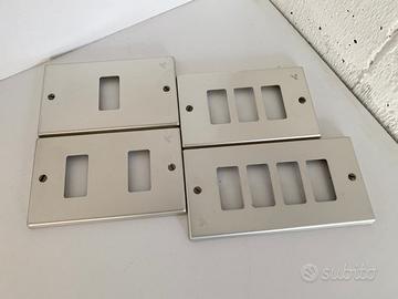 Placca Bticino Magic Oxidal (vintage anni 80)