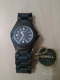 Orologio in legno Bewell