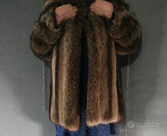 pelliccia marmotta vintage