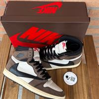 Jordan 1 Travis Scott Mocha size 44,5 Vnds OG All