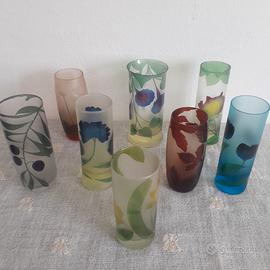 COLLEZIONE 8 BICCHIERI A. FAUCCI VINTAGE