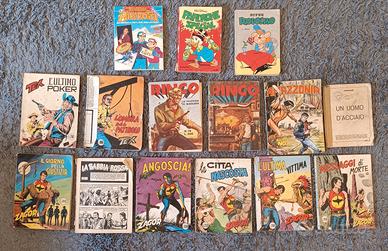 Lotto 15 fumetti vintage Tex, Zagor, Ringo