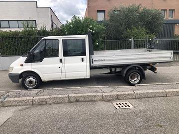 FORD TRANSIT 125 T 350 DOPPIA CABINA CASSONE FISSO