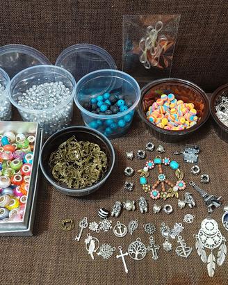 Materiale Bigiotteria FAI DA TE Creazioni a Mano