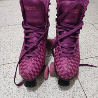 pattini Roces donna quad skate viola taglia 39