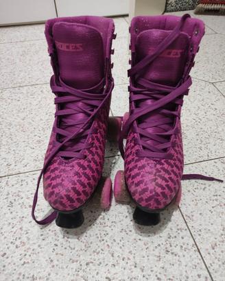 pattini Roces donna quad skate viola taglia 39