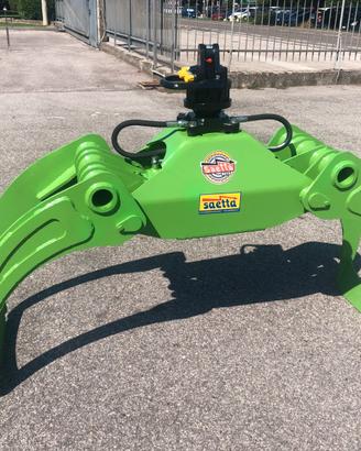 Pinza tronchi SP 1500 Punte chiuse Rotatore FR50