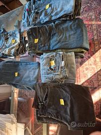 Jeans e pantaloni varie taglie e marche
