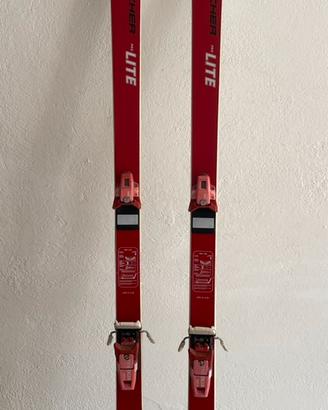 Sci rossi Fischer Pro Lite con attacchi