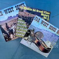 3 vinili Le Musiche Dei Grandi Film Western