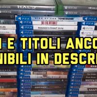 Giochi per Playstation 4, Playstation 5 e XBOX ONE