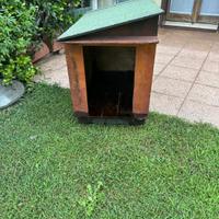 casetta cane in legno