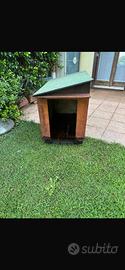 casetta cane in legno