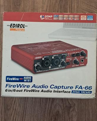 scheda audio Roland Edirol FA-66 FireWire 