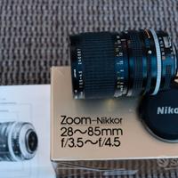 Nikon zoom 28-85 f2,8 ais - macro - perfetto