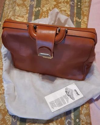 Stupenda borsa da medico in vera pelle