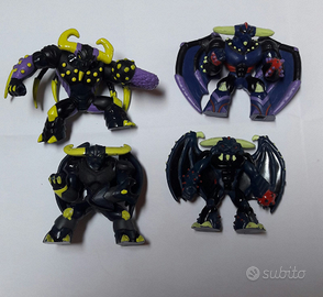 Lotto di 4 GORMITI. E PINOCCHIO