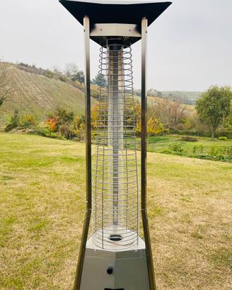 Fungo/ lampada riscaldante da esterno a gas