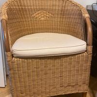 Poltrone in vimini