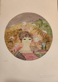 Stampa Bettis "Paesaggio Veneto" 70x50