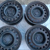 CERCHI IN FERRO DA 14 A 4 FORI X OPEL CORSA