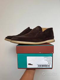 Loro Piana Open Walk mocassino quiet luxury