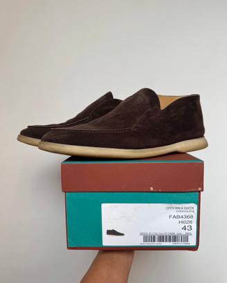 Loro Piana Open Walk mocassino quiet luxury