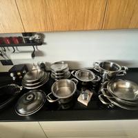 Set pentole AMC 3 premium system completo