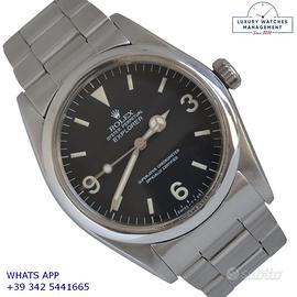 ROLEX Explorer 1016 Vintage black tritium 1981