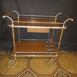 Carrello antico portavivande vintage