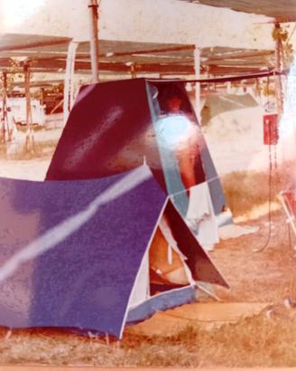 Tenda canadese 2 posti