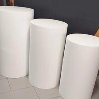 Cilindri di polistirolo per allestimento eventi