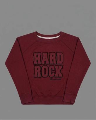 Felpa Bordeaux Hard Rock Cafe Barcelona - Taglia S