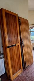 PORTELLONI IN LEGNO COME NUOVI